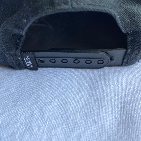 Vans Cap with Brim: "The Origional Vans Off the Wall 1966". Black, !00% Cotton, - Picture 3 of 6